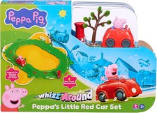 Peppa Pig Whizz Around Peppas Little Red Car Set Track