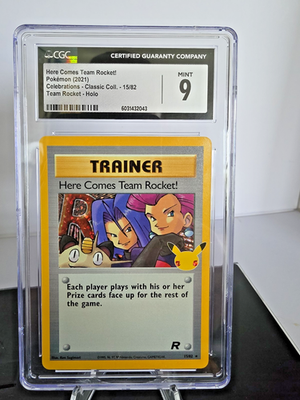 HERE COMES TEAM ROCKET 15/82 トレーナー 英語版 Here Comes Team Rocket! 15/82 Celebrations: Classic Collection