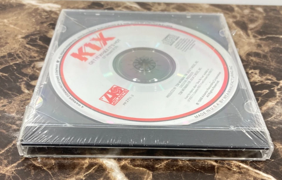 KIX Get It While It's Hot Single Blow My Fuse 1988 Promo CD SEALED Glam Metal Foto 4 de 4
