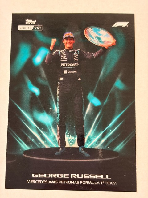 2026 Topps Lights Out Formula 1 F1 George Russell Lumina