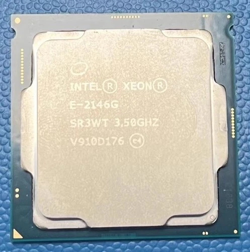 Intel Xeon E-2146G 6-cores & 12-threads LGA1151 3.50Ghz 12MB 80W CPU processor.