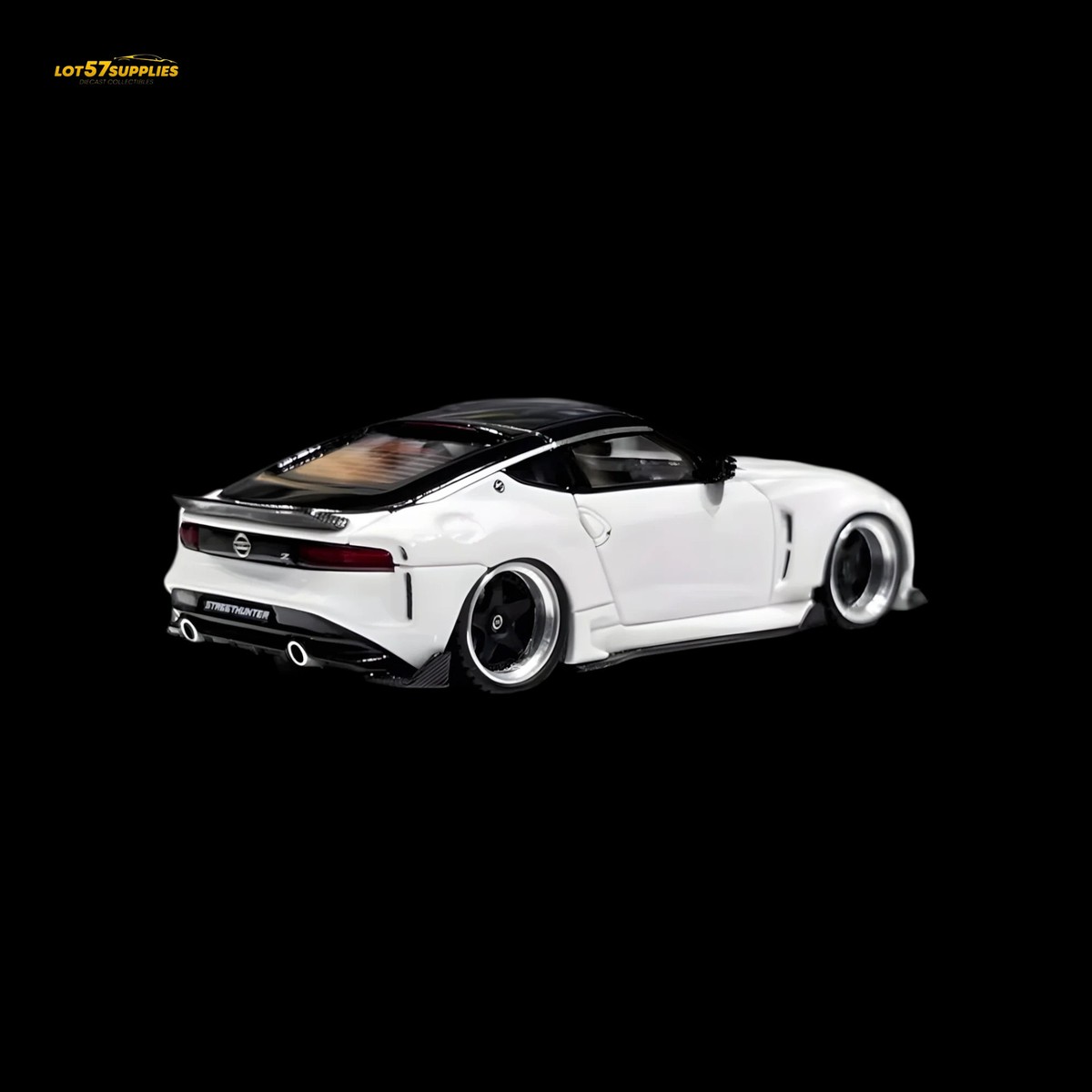 Error404 Nissan 400Z White Limited to 499 Units 1:64 Resin