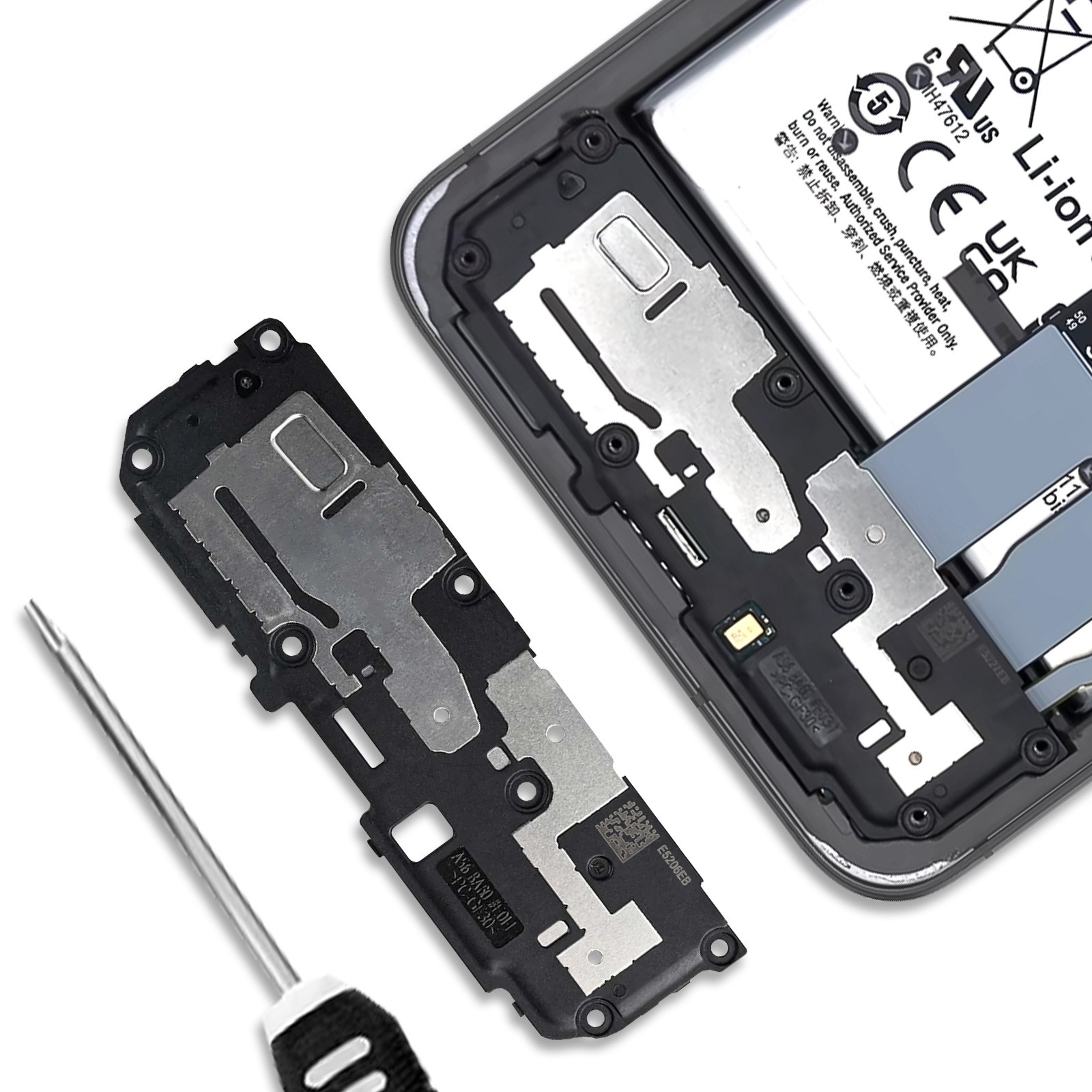 Haut-parleur Galaxy A56 5G contre les grésillements