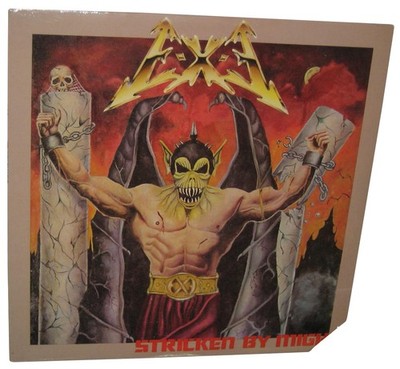 E-X-E Stricken by Might (1987) LP Vinyl Record