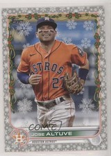 2022 Topps Holiday Mega Box Metallic Jose Altuve #HW34 0v3k