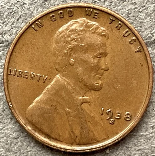 1938-S   Lincoln Wheat Cent - [XF EF] Extremely Fine - High Grade ~ B972