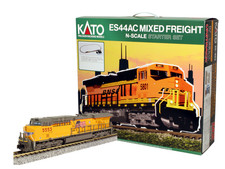 KATO #106-0023 ES44AC  Gevo  and Mixed Freigh...