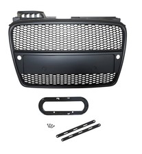 Waben Grill Kühlergrill Front Grill Emblemhalter passend für Audi A4 B7 04-09
