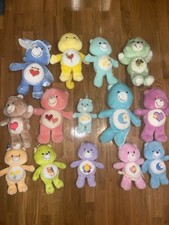 14 Care Bears Plush Stuffed Bears Vintage Set 1980s,90s 2000s Three With Tags