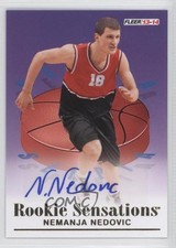 2013-14 Fleer Retro 1992-93 Rookie Sensations Nemanja Nedovic #RS-22 Auto 0f8