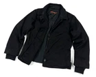 Auth Women's PRADA Black Casual Button Cotton Windbreaker Jacket Size M/L