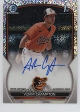 2023 Bowman Chrome Prospect Speckle Refractor 269/299 Adam Crampton Auto 5h0