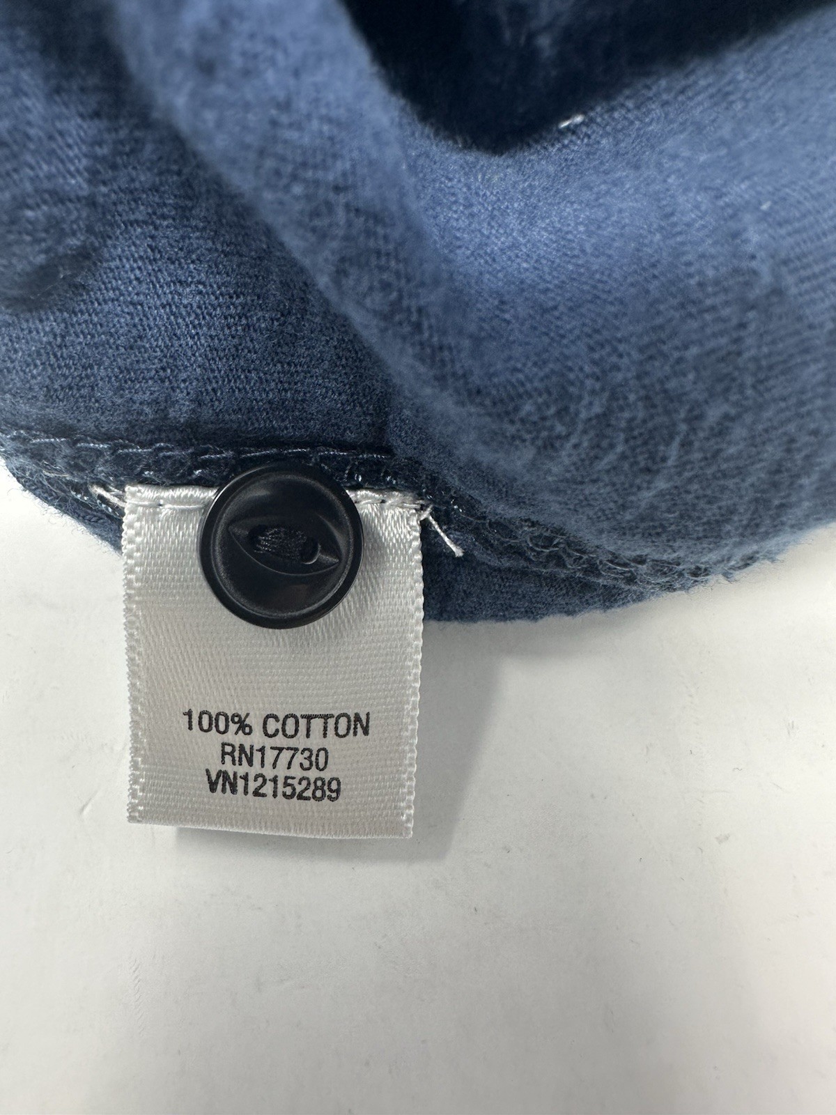 Converse 1/4 Button Pullover Men Size Medium Blue… - image 9