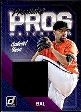 2018 Donruss #PPM-GY Gabriel Ynoa Promising Pros Materials Jersey E5