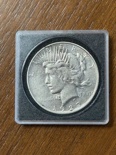 1927-D Peace Dollar Silver VF
