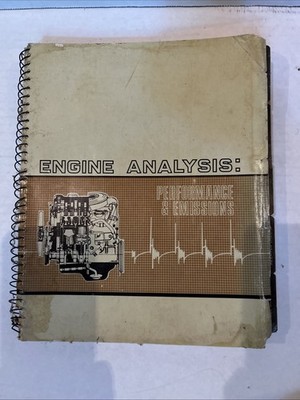 Engine Analysis Performance And Emissions