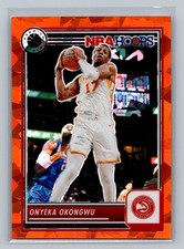 2023-24 Hoops Premium Stock Onyeka Okongwu Orange Ice Prizm #038/125 #244