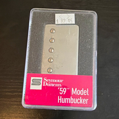 Seymour Duncan '59 Model Humbucker Bridge Pickup SH-1b Silver