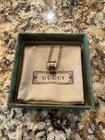 Gucci Icon Twirl Blooms Necklace 16” 18k Rose Gold