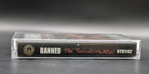 SEALED, Banned The Soundtrack Mixed & Chopped BTR1142, Audio Cassette, US, 2000 - Picture 3 of 6