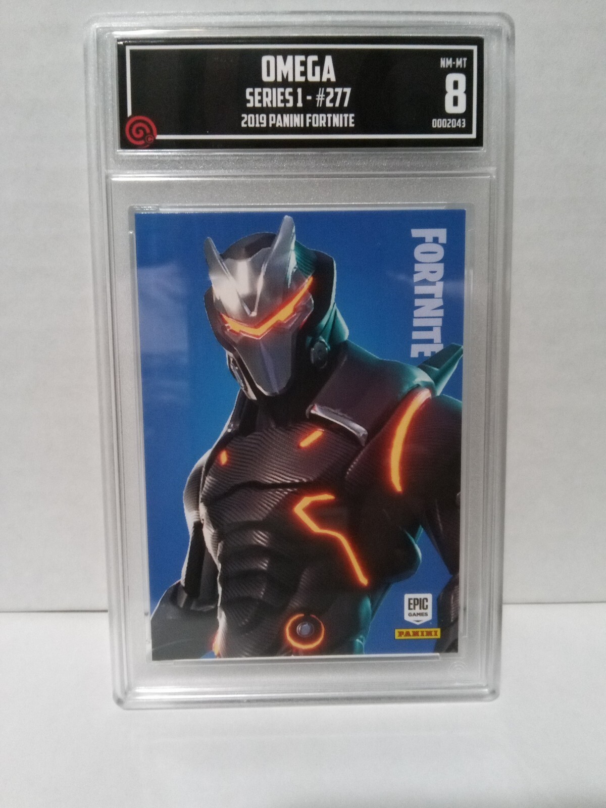 2019 Panini Fortnite Series 1 No.277 Legendary Outfit NM-MT 8, Omega