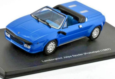 Lamborghini Jalpa Spyder (Prototipo)(1987) 1:43 Die-Cast Modellkoffer & Ständer