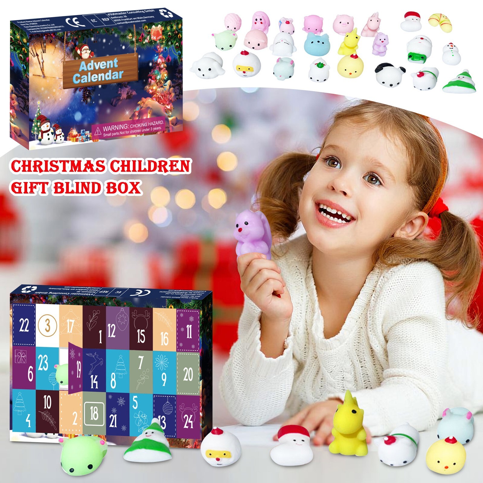 Christmas Children's Gift Mollusks Christmas 24 Digital Advent Countdown