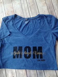 mothers day personalised t shirts