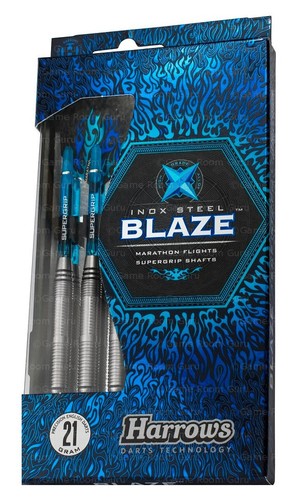 Harrows Blaze Inox Steel Tip Darts – Ships w/ Tracking - 23 Grams - Picture 3 of 3