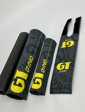 GT DYNO 1989 Design Re-Issue Retro BMX Padset Black Yelllow New In Package Pads