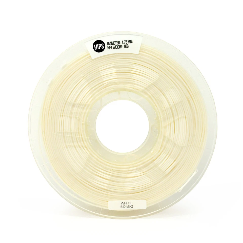 1.75Mm HIPS Filament 1Kg / 2.2Lb for 3D Printers, White - Image 2 of 4