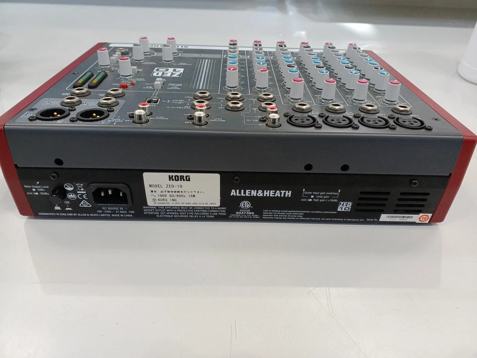 Allen & Heath ZED-10 Multipurpose Mini Mixer Good Condition from Japan - Image 2 of 4