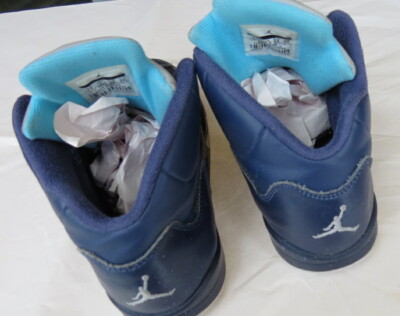 Michael Jordan Jordan 5 Retro Shoes Midnight Navy/Turquoise  display picture 3