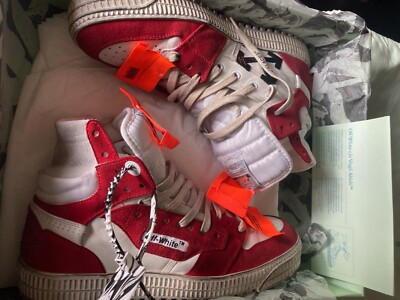 Off white Off court 3.0 red sneakers
