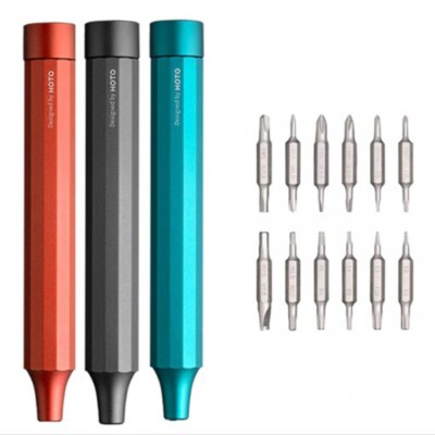 Xiaomi Hoto 24-in-1-Präzisions-Magnet-Schraubendreher-Kit mit zwei Schraubenbits