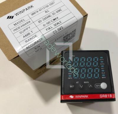 1PC WINPARK GR818-AT12100-C007 Temperature Controller NEW