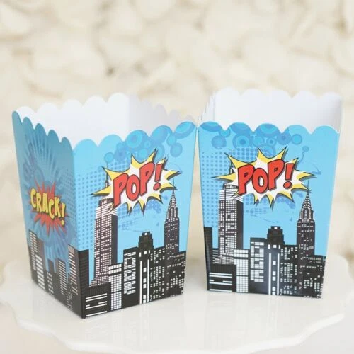 Baby Shower Comic Book Heroes Party Favors & Bolsa Rellenos