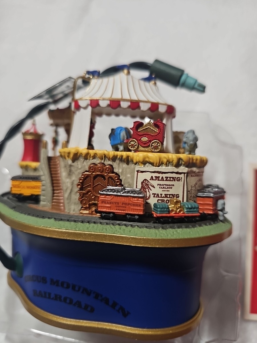 【オープニング 大放出セール】 Hallmark Keepsake 2002 Circus Mountain Railroad Magic ドールハウス