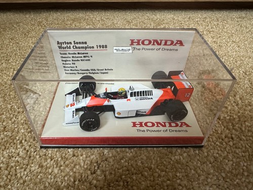 1/43 Minichamps McLaren Honda MP4/4 Ayrton Senna World Champion 1988 HONDA Spec