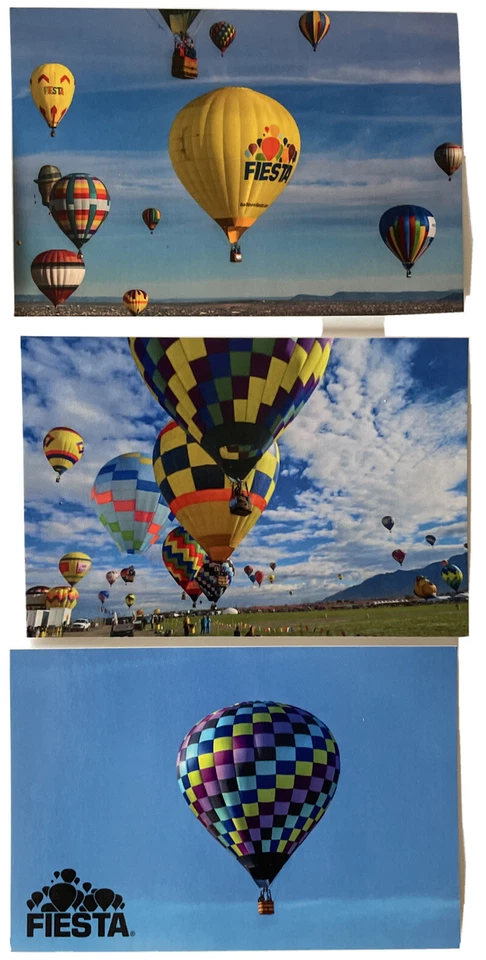 Juego de Tarjetas Postales OFICIALES Fiesta Globo Internacional Albuquerque #1 Foto 3 de 4