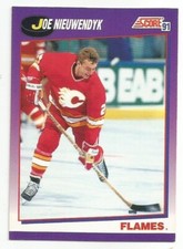 JOE NIEUWENDYK 1991-92 SCORE CARD NM-MT+ CONDITION