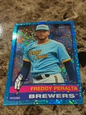2025 Topps Heritage Chrome Light Blue Sparkle #'s 1-250 - You Pick From A List