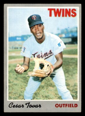 1970 Topps Baseball #25 Cesar Tovar GD *d4