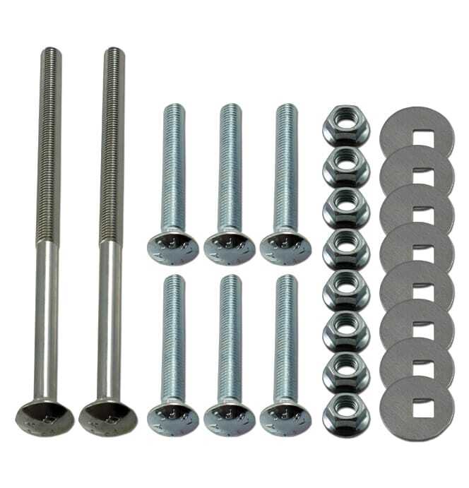 Bolt Kit - Zinc - With Wood Floor For Chevy, Gmc Truck
