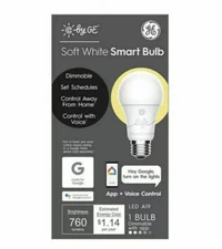 Brand New C by GE Soft White Smart Light Bulb LED A19 Google Amazon Alexa