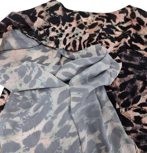 WAYNE BY WAYNE COOPER Sleeveless Leopard Top Womens Size 8 🐆 - Picture 9 of 13