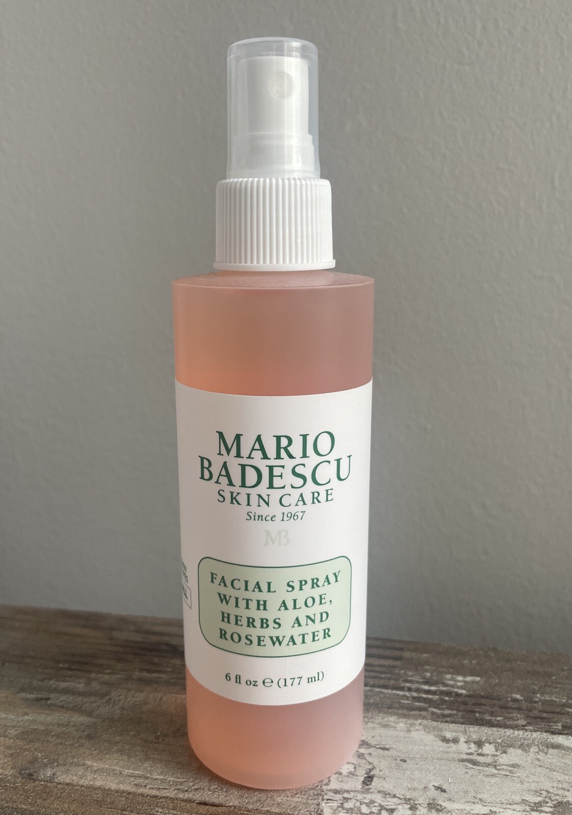 Mario Badescu Rosewater Aloe Facial Spray 6 oz Hydrating & Refreshing