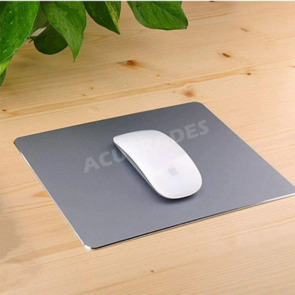 Mousepad Aluminum Alloy Gaming Mouse Pad Mat Macbook Apple ASUS Dell Lenovo PC