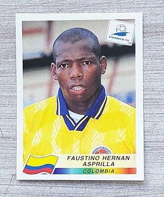 Panini WM 1998 Nr. 460 Faustino Hernan Asprilla
