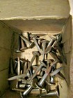 Vintage Atlas Brand Carpet Tacks Paper Shaker Box with Tacks — photo 8